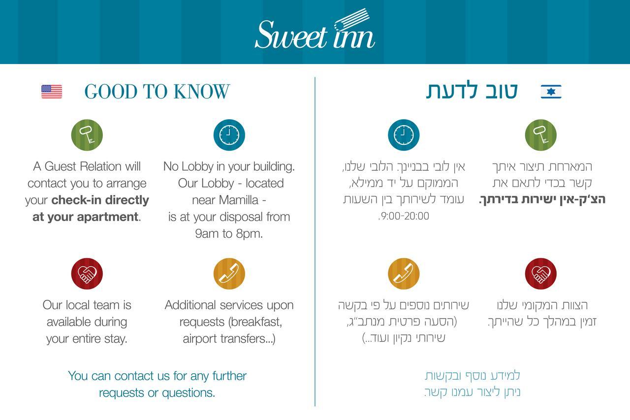 Sweet Inn- Talbieh Yerusalem Bagian luar foto
